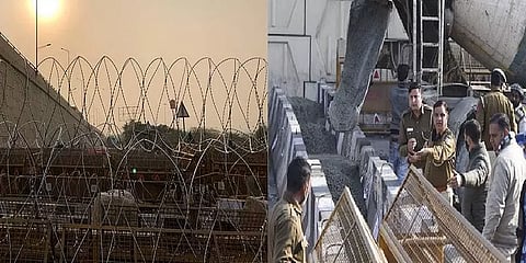 டெல்லி விவசாயிகள் போராட்டம்: மூன்று எல்லைகளிலும் உச்சக்கட்ட பாதுகாப்பு