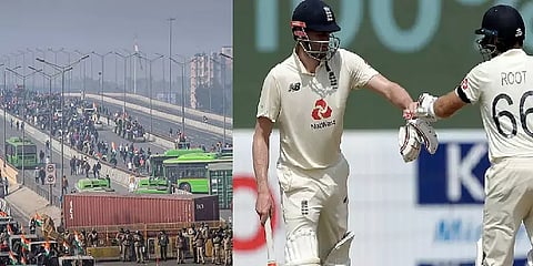 விவசாயிகள் மறியல் போராட்டம்.. சென்னை டெஸ்டில் இங்கிலாந்து ஆதிக்கம் - முக்கியச் செய்திகள்!