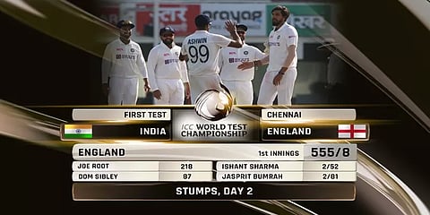 ஸ்டோக்ஸ், ரூட் அதிரடி: இங்கிலாந்து 555 ரன்கள் குவிப்பு! திணறிய இந்திய பவுலர்கள்