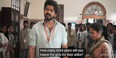 "எவ்ளோ நாளைக்கு பொண்ணுங்க ட்ரெஸ்ஸையே குறைசொல்வீங்க?" வைரலாகும் மாஸ்டர் டெலிட்டட் சீன்கள்!