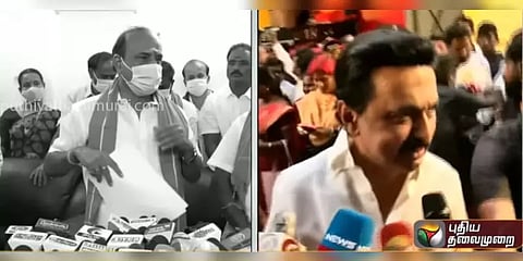 முதலில் வழக்கு தொடரட்டும்; சந்திக்கத் தயார்: கடம்பூர் ராஜூக்கு மு.க.ஸ்டாலின் பதில்