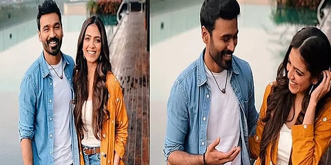 ''ஒவ்வொரு நாளும் உங்களிடமிருந்து கற்றுக்கொண்டேன்''- தனுஷ் குறித்து மாளவிகா மோகனன்