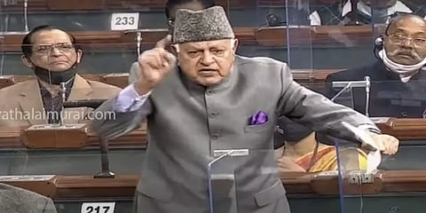 “கவுரவம் பார்க்காமல் விவசாயிகளிடம் பேசுங்கள்” -அனல் பறந்த ஃபரூக் அப்துல்லா பேச்சு