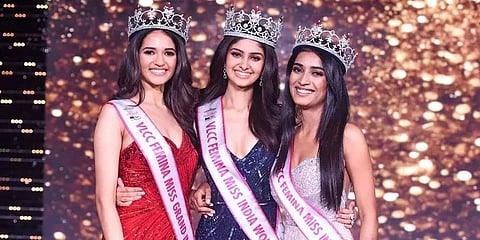 'மிஸ் இந்தியா 2020' பட்டம் வென்ற தெலங்கானா அழகி மானசா