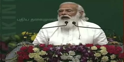 மீனவர்களை நினைத்து தேசம் பெருமை கொள்கிறது : பிரதமர் மோடி
