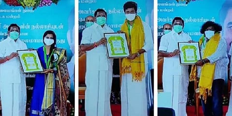 சிவகார்த்திகேயன் உட்பட 134 பேருக்கு கலைமாமணி விருது வழங்கினார் தமிழக முதல்வர்