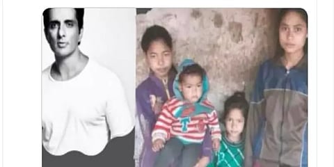 உத்ராகண்ட் வெள்ளத்தில் தந்தையை இழந்த நான்கு மகள்களை தத்தெடுத்த சோனு சூட்!