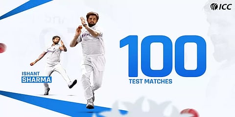 100 ஆவது டெஸ்ட் போட்டியில் இஷாந்த் சர்மா - சிப்லே விக்கெட்டை வீழ்த்தி அசத்தல்