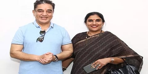 "கமல் நடிக்கவில்லை எனில், 'பாபநாசம் 2' எடுக்க மாட்டோம்!" - ஸ்ரீப்ரியா மினி பேட்டி