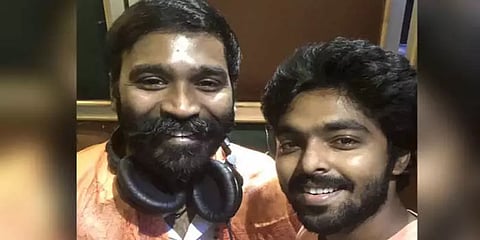 ஜி.வி பிரகாஷ் இசையில் தனுஷ் பாடிய 'டாடா பாய் பாய்' பாடல் வெளீயீடு!