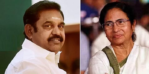 முதல்வர்கள் பழனிசாமியும் மம்தாவும் பறக்கவிட்ட கடைசி நேர சிக்ஸர்கள்!