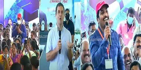 நெல்லை: ஆஃப் ஆன மைக்; ராகுல் காந்தியின் பேச்சால் கூட்டத்தில் சிரிப்பலை