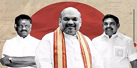 அதிமுக-பாஜக தொகுதி பங்கீடு: நள்ளிரவில் அமித்ஷாவுடன் 3 மணி நேரம் நீடித்த பேச்சுவார்த்தை