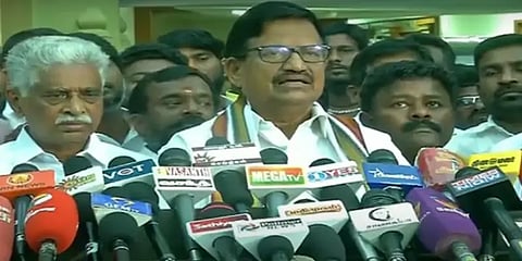 திமுகவுடனான தொகுதி பங்கீடு பேச்சுவார்த்தை சுமுகமாக முடிந்தது - கே.எஸ்.அழகிரி