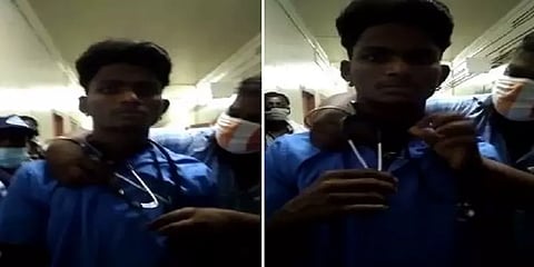 மருத்துவர்போல் நடித்து நோயாளிகளிடம் பணம் பறிக்க முயன்ற இளைஞர் -சிறைப்பிடித்த மக்கள்