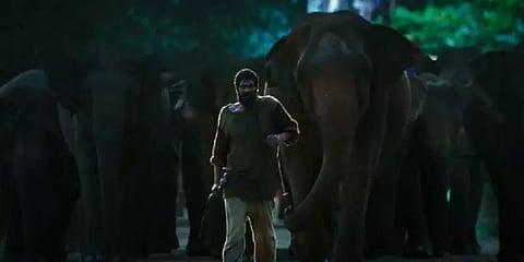 "கடைசி யானையை காப்பாத்துற வரைக்கும் போராட்டம் ஓயாது" - காடன் ட்ரெய்லரில் மிரட்டும் ராணா