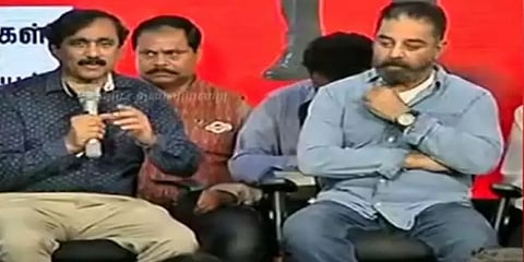 ”மக்கள் நீதி மய்யம் 120 இடங்களில் வெல்லும்” கமல் முன்னிலையில்கட்சியில் இணைந்த பொன்ராஜ்