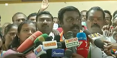 "தந்தையின் கனவை நிஜமாக்குவதே எனது கடமை" - விஜய் வசந்த்