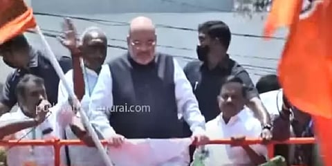 ’வெற்றிக்கொடி ஏந்தி வெல்வோம்’ - பரப்புரையில் அமித்ஷா