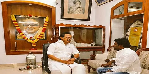 சட்டப்பேரவைத் தேர்தல்: திமுகவுக்கு கருணாஸ் ஆதரவு