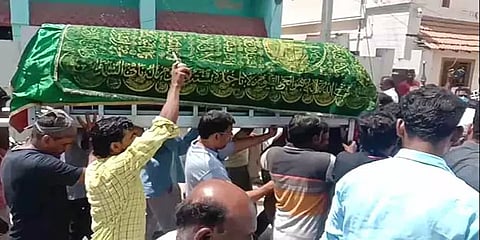 ராமேஸ்வரம்: அப்துல் கலாம் சகோதரர் உடல் நல்லடக்கம்... ஏராளமானோர் அஞ்சலி