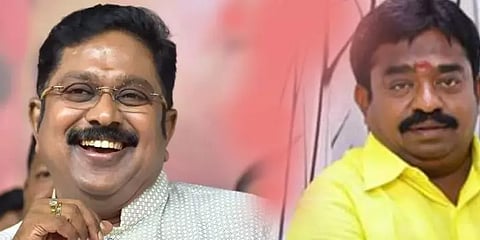 அதிமுகவில் சீட் கொடுக்காததால் அதிருப்தி: டிடிவி தினகரனுடன் எம்.எல்.ஏ ராஜவர்மன் சந்திப்பு