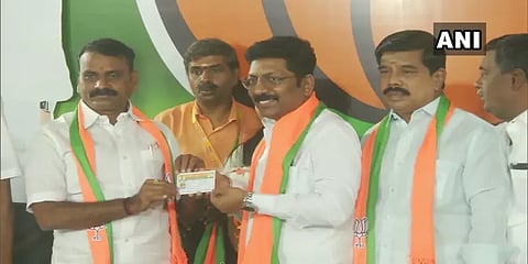 திருப்பரங்குன்றம் திமுக எம்எல்ஏ சரவணன் பாஜகவில் இணைந்தார்!