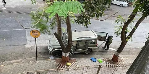 மும்பை: காவல்துறைக்கு சொந்தமான காரை பறிமுதல் செய்தது என்.ஐ.ஏ.