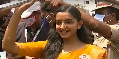 மதுரவாயலில் ம.நீ.ம வேட்பாளர் பத்மப்ரியா வேட்புமனு தாக்கல்