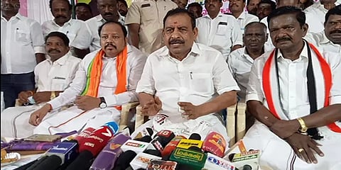 ஜெயலலிதா மரணத்திற்கு கலைஞரும், அன்பழகனும்தான் காரணம் - அமைச்சர் ஓஎஸ்.மணியன்