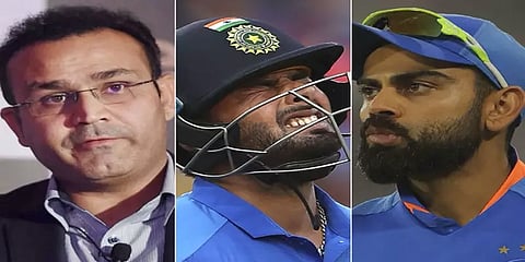 "ஆட்டத்தை எப்படி முடிப்பதென கோலியிடம் கற்றுக்கொள்ளுங்கள்”- இஷான், பண்ட்க்கு சேவாக் அட்வைஸ்