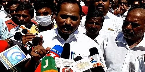 ’சீட் கிடைக்காததால் சுயேச்சையாக போட்டியிடுகிறேன்’ - சேந்தமங்கலம் அதிமுக எம்.எல்.ஏ