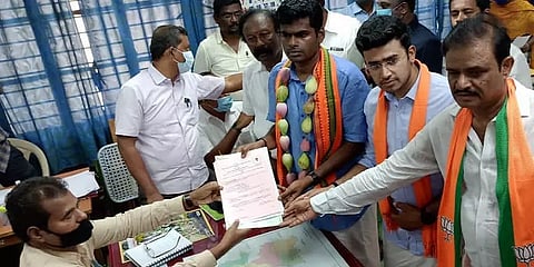 "அதிமுகவும் பாஜகவும் 'ரெட்டை எஞ்சின்' ரயில்!" - வேட்புமனு தாக்கல் செய்த அண்ணாமலை