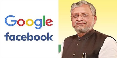 இந்தியாவிலும் கூகுள், பேஸ்புக்கிடம் செய்தி நிறுவனங்கள் பைசாவசூலிக்கும் சட்டம்: சுஷில் மோடி