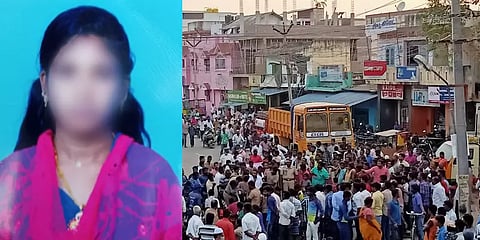 வாணியம்பாடியில் சாதிமறுப்பு காதல் திருமணம் செய்த பெண் மரணம் - கணவர் மீது உறவினர்கள் புகார்