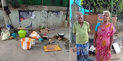 சென்னை கோபாலபுரத்தில் 45 வருடங்களாக சாலை ஓரமாகவே வசிக்கும் குடும்பம்!