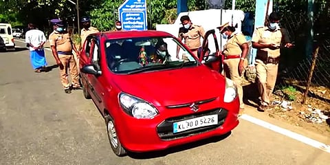 சட்டப் பேரவைத் தேர்தலையொட்டி மாநில எல்லைகளில் கூட்டு வாகன சோதனை தீவிரம்