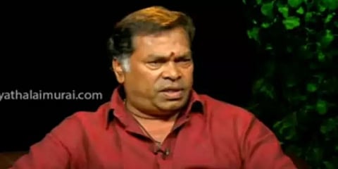 ”வெறுப்பின் காரணமாகவே சுயேச்சையாக போட்டியிடுகிறேன்” - மயில்சாமி பேட்டி