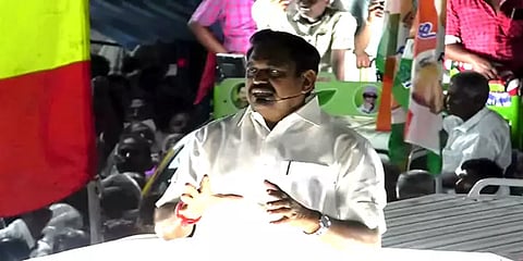 கண்ணுக்குத் தெரியாத காற்றில்கூட ஊழல் செய்த கட்சி திமுக - எடப்பாடி பழனிசாமி சாடல்