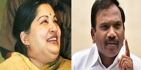 ஜெயலலிதா துணிச்சல்காரர்: பரப்புரையில் புகழ்ந்து தள்ளிய ஆ.ராசா
