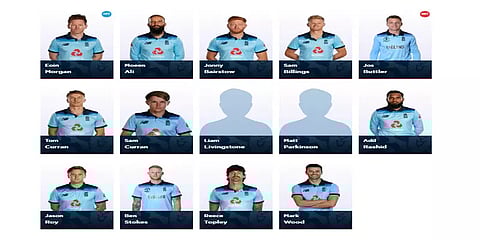 இந்தியாவுக்கு எதிரான ஒருநாள் தொடருக்கான இங்கிலாந்து அணி அறிவிப்பு: ஆர்ச்சர் இல்லை!