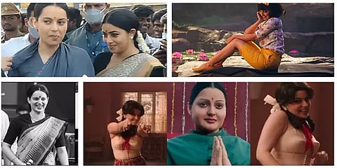 சமூக வலைதளங்களை ஆக்கிரமிக்கும் ’தலைவி’ கங்கனா - நாளை வெளியாகிறது ட்ரெய்லர்