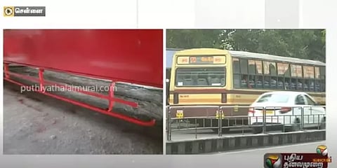 பேருந்தின் பக்கவாட்டில் மோதி ஏற்படும் உயிரிழப்புகளை தடுக்க தமிழக அரசின் புது ஐடியா!