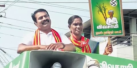 பெண்களுக்கு வாய்ப்பளிப்பதில் 'நாம் தமிழர் கட்சி' முதலிடம்: பின்தங்கிய திராவிட கட்சிகள்!