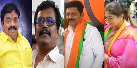 ‘அரசியலில் நிரந்தர நண்பரும் இல்லை எதிரியும் இல்லை’ - கட்சி மாறி களம் காணும் வேட்பாளர்கள்!