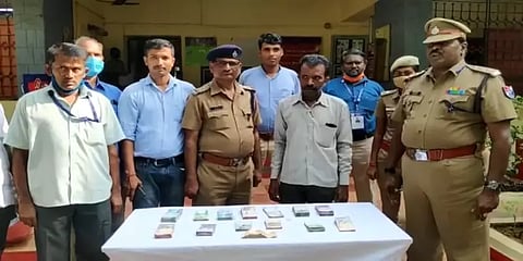 சென்ட்ரல் ரயில் நிலையத்தில் கட்டுக்கட்டாக வெளிநாட்டு பணம் பறிமுதல்