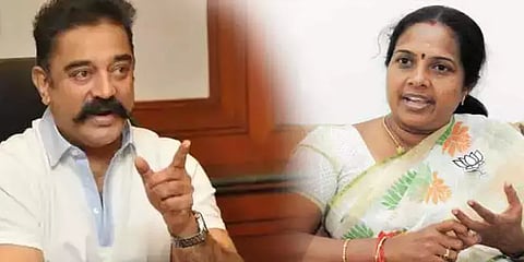 வானதியுடன் நேரடி விவாதத்திற்கு கமல் தயாரா? - ஸ்மிருதி இரானி கேள்வி