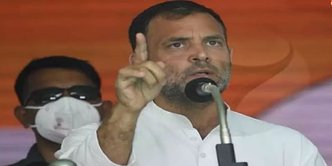 தற்போதைய அதிமுகவை ஆர்எஸ்எஸ்-பாஜக இயக்குகிறது : ராகுல்காந்தி கடும் குற்றச்சாட்டு