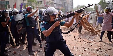 பிரதமர் மோடி பயணத்துக்குப் பின்... வங்கதேசம் முழுவதும் பரவிய கலவரத்தில் இதுவரை 10 பேர் பலி