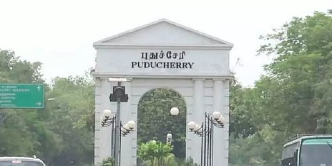 புதுச்சேரியில் பிரதமர் மோடி வருகையையொட்டி ஐந்தடுக்கு பாதுகாப்பு